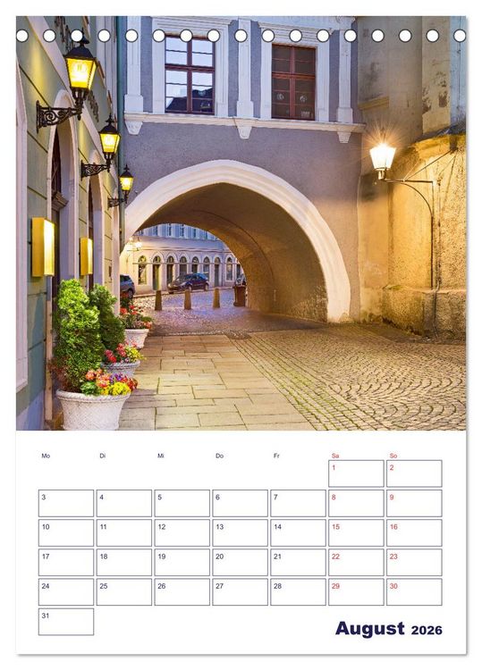 Produktbild: G&Ouml;RLITZ - Kleinod in der Lausitz (Tischkalender 2026 DIN A5 hoch), CALVENDO Monatskalender