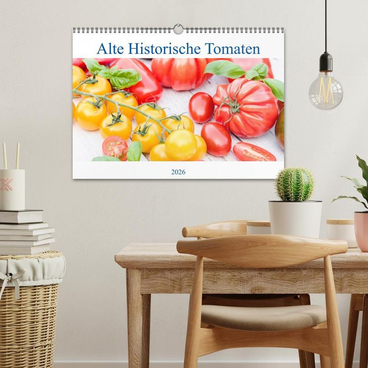 Produktbild: Alte Historische Tomaten (Wandkalender 2026 DIN A3 quer), CALVENDO Monatskalender