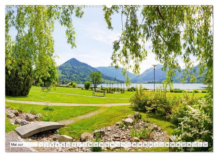 Produktbild: Schliersee-Idylle (Wandkalender 2027 DIN A2 quer), CALVENDO Monatskalender
