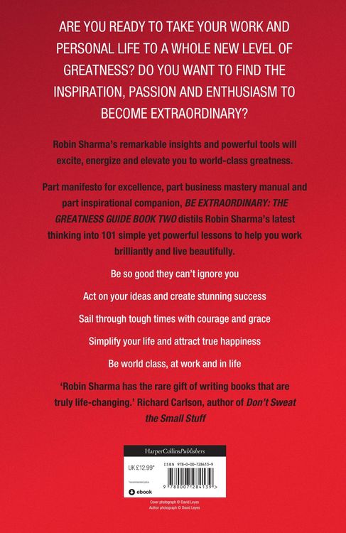 Produktbild: Be Extraordinary: The Greatness Guide Book Two