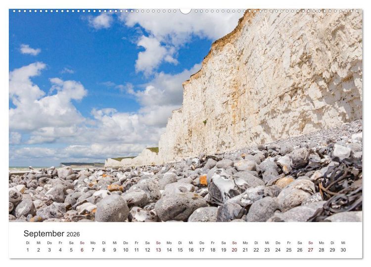 Produktbild: Eastbourne an Englands S&uuml;dk&uuml;ste (hochwertiger Premium Wandkalender 2026 DIN A2 quer), Kunstdruck in Hochglanz