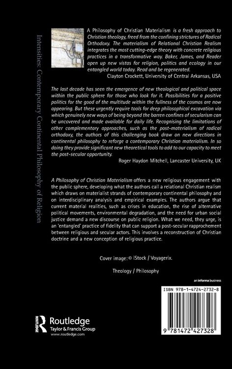 Produktbild: A Philosophy of Christian Materialism