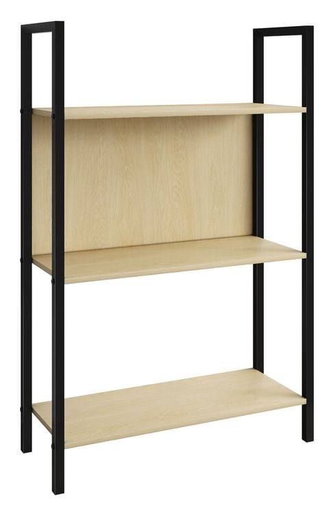 Produktbild: Holz Metall Stand Regal B&uuml;ro B&uuml;cher Flakos 3fach