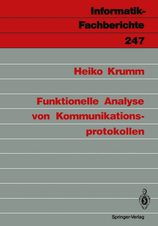 Produktbild: Funktionelle Analyse von Kommunikationsprotokollen