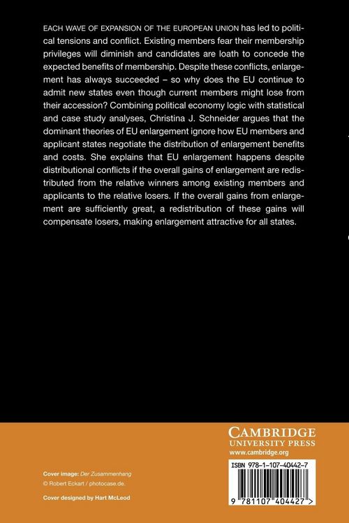 Produktbild: Conflict, Negotiation and European Union Enlargement