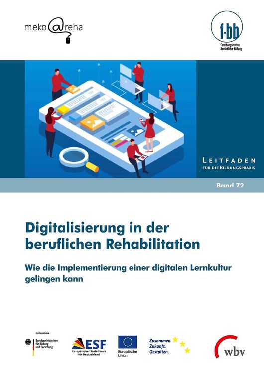 Produktbild: Digitalisierung in der beruflichen Rehabilitation