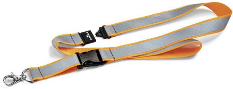 Produktbild: Textilband orange reflektier.