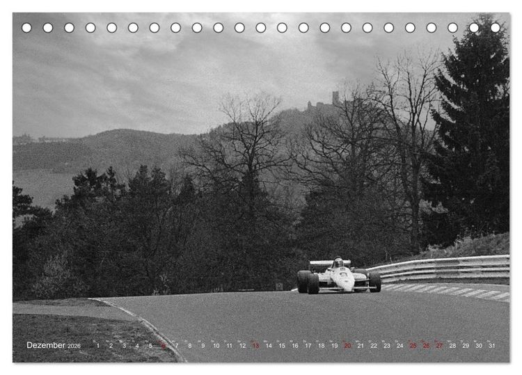 Produktbild: Grand Prix - Formel-Rennen 1972-1977 (Tischkalender 2026 DIN A5 quer), CALVENDO Monatskalender