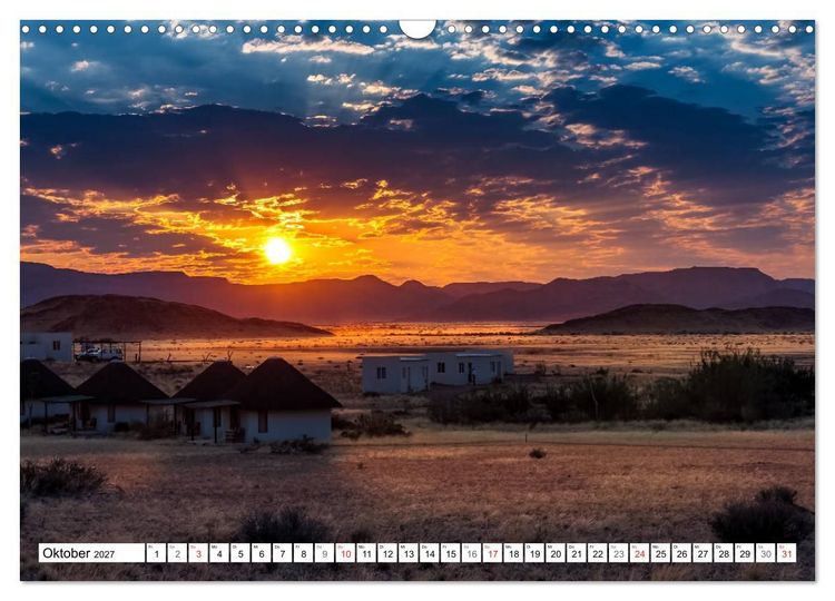 Produktbild: Namibia - Farben und Licht (Wandkalender 2027 DIN A3 quer), CALVENDO Monatskalender