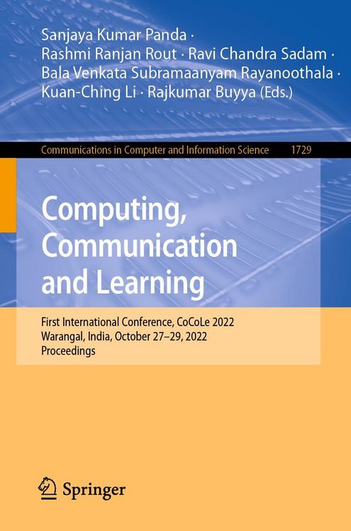 Produktbild: Computing, Communication and Learning