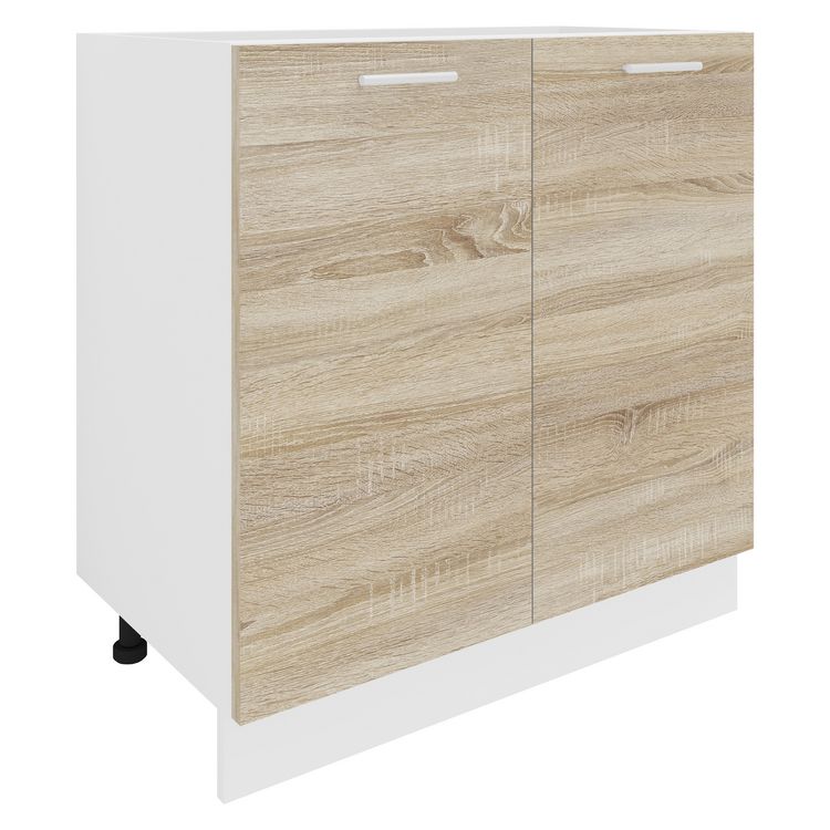 Produktbild: K&uuml;chenschrank B 80 cm Unterschrank Dreht&uuml;ren Esilo