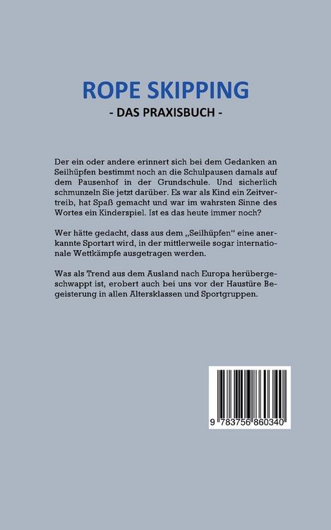 Produktbild: Rope Skipping f&uuml;r Einsteiger - Das Praxisbuch