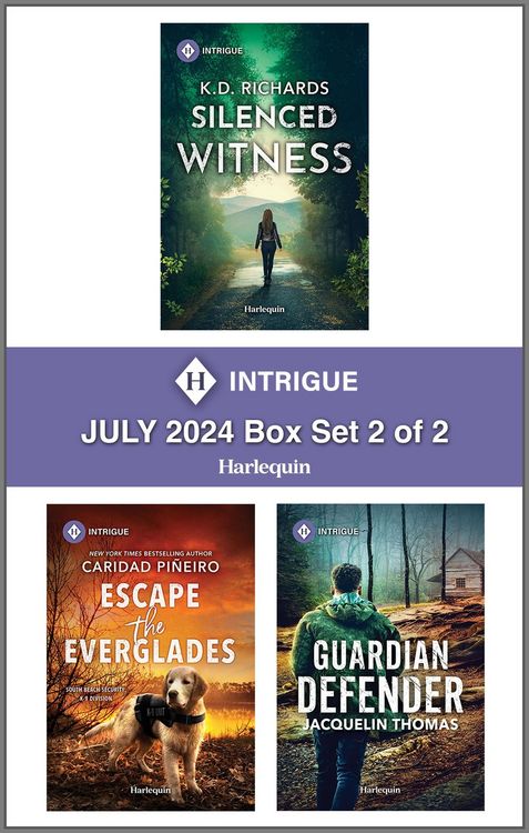 Produktbild: Harlequin Intrigue July 2024 - Box Set 2 of 2