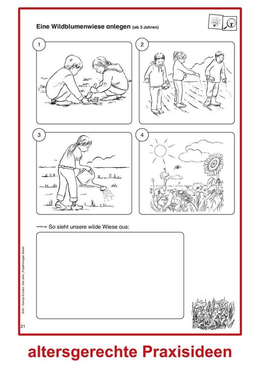 Produktbild: Kita aktiv Projektmappe Wiese