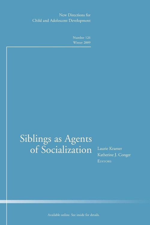 Produktbild: Siblings As Agents Of Socializ