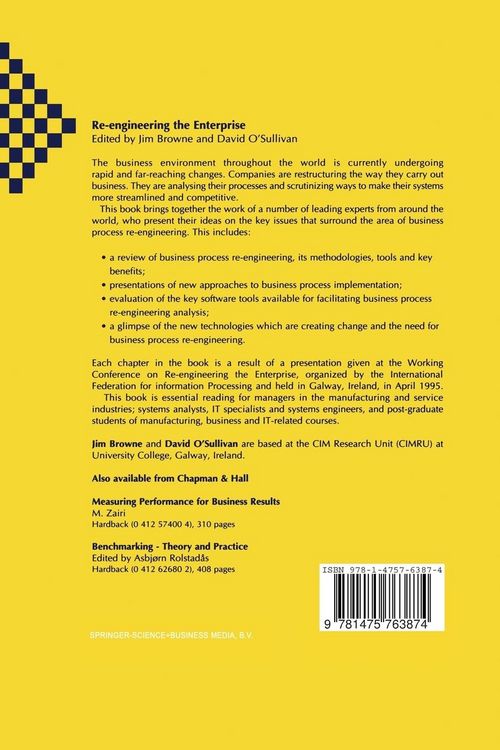 Produktbild: Re-engineering the Enterprise