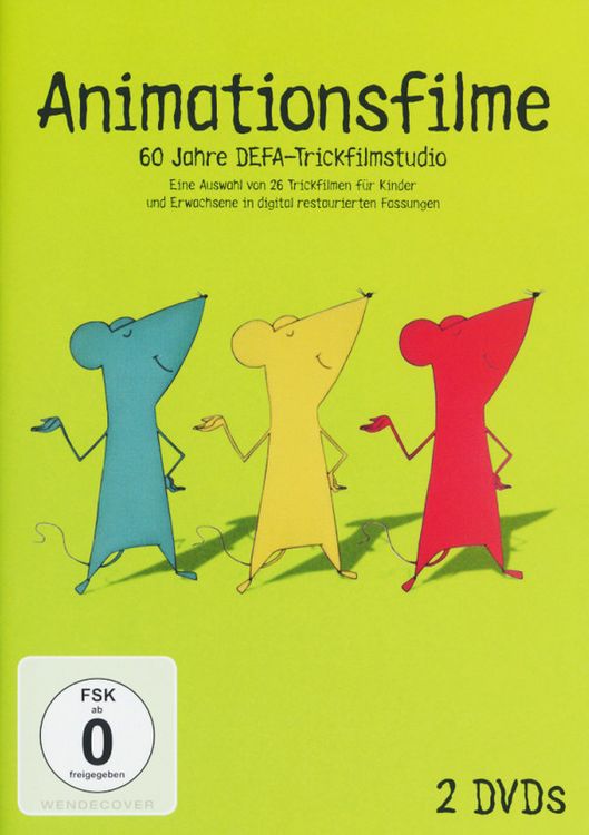 Produktbild: Animationsfilme - 60 Jahre DEFA-Trickfilmstudio [2 DVDs]