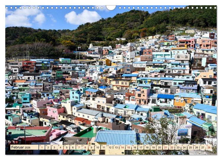 Produktbild: S&uuml;dkoreas Herbstf&auml;rbung (Wandkalender 2026 DIN A3 quer), CALVENDO Monatskalender