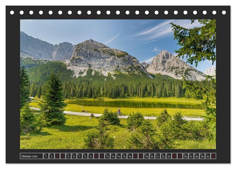 Produktbild: Leutasch tut gut (Tischkalender 2026 DIN A5 quer), CALVENDO Monatskalender