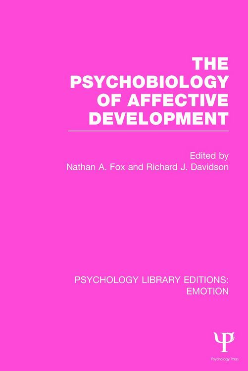 Produktbild: The Psychobiology of Affective Development