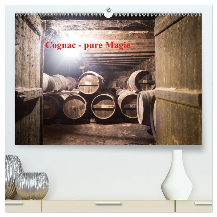 Produktbild: Cognac - pure Magie (hochwertiger Premium Wandkalender 2026 DIN A2 quer), Kunstdruck in Hochglanz