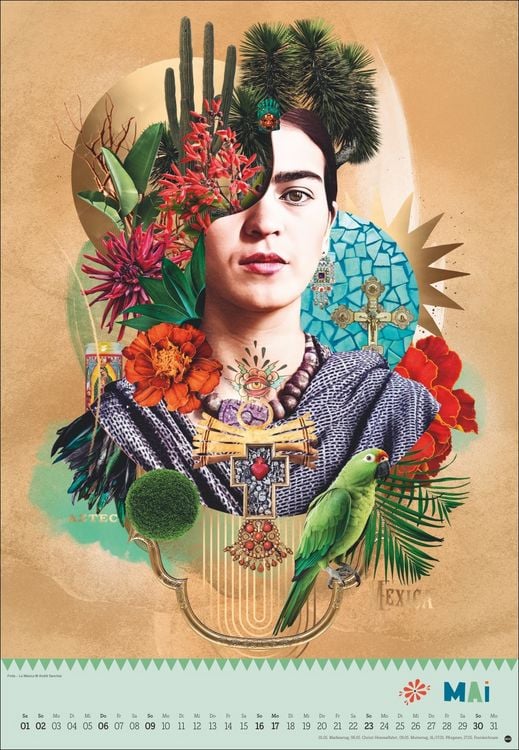 Produktbild: Frida Posterkalender 2027