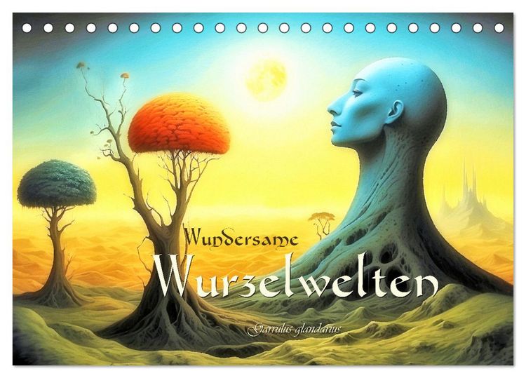 Produktbild: Wundersame Wurzelwelten (Tischkalender 2026 DIN A5 quer), CALVENDO Monatskalender