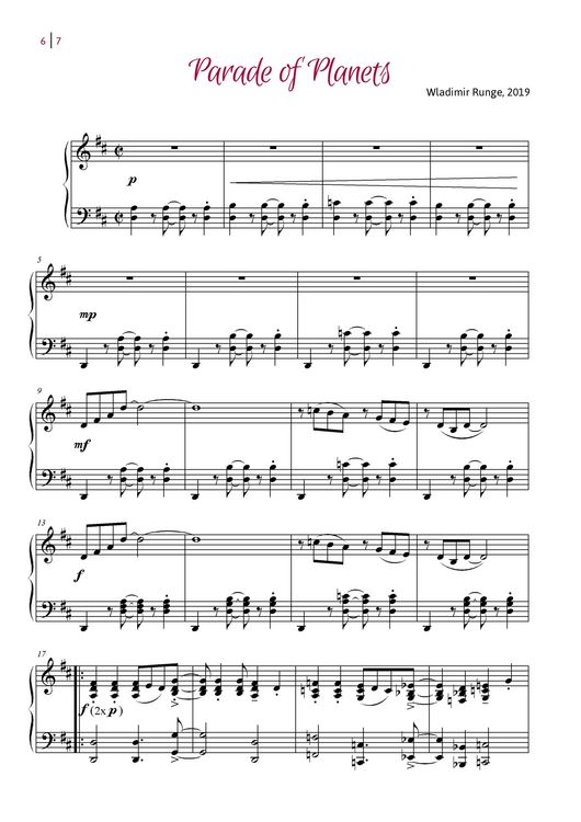 Produktbild: Melodies For Piano, Volume Vi, 11 Compositions