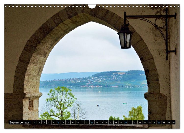 Produktbild: Murten &ndash; Historischer Charme am Ufer des Murtensees (Wandkalender 2026 DIN A3 quer), CALVENDO Monatskalender