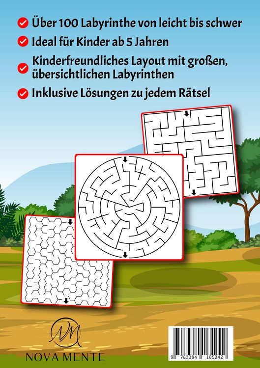 Produktbild: Labyrinthe f&uuml;r Kinder ab 5 Jahren - Band 39