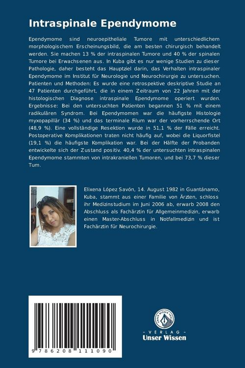 Produktbild: Intraspinale Ependymome