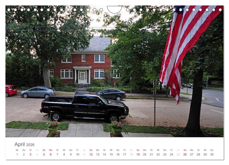 Produktbild: Washington im Auge des Fotografen (Wandkalender 2026 DIN A4 quer), CALVENDO Monatskalender