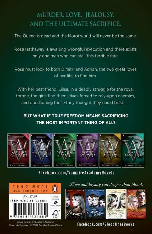 Produktbild: Vampire Academy: Last Sacrifice (book 6)