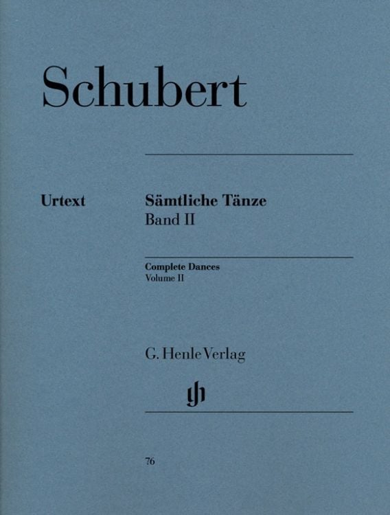 Produktbild: Franz Schubert - Sämtliche Tänze, Band II