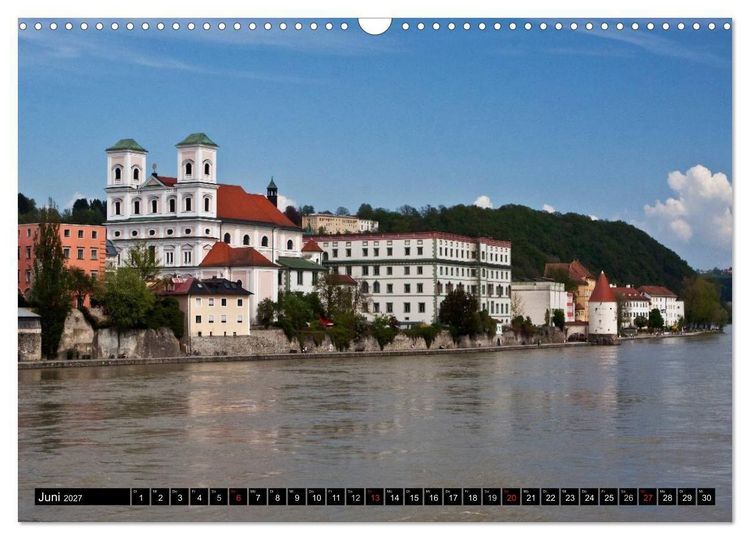 Produktbild: Pittoreskes Passau (Wandkalender 2027 DIN A3 quer), CALVENDO Monatskalender