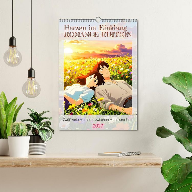Produktbild: Herzen im Einklang &ndash; ROMANCE EDITION (Wandkalender 2027 DIN A3 hoch), CALVENDO Monatskalender
