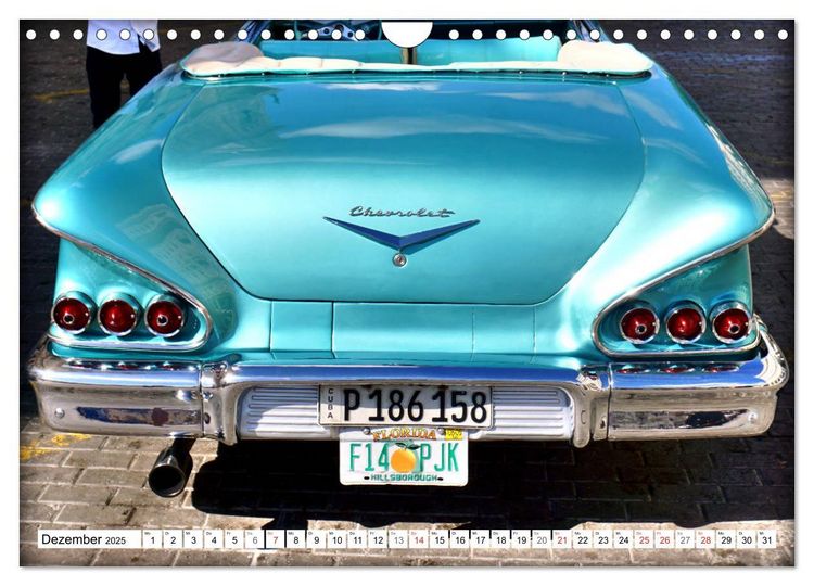 Produktbild: Impala '58 - Ein Chevy der Extraklasse (Wandkalender 2025 DIN A4 quer), CALVENDO Monatskalender