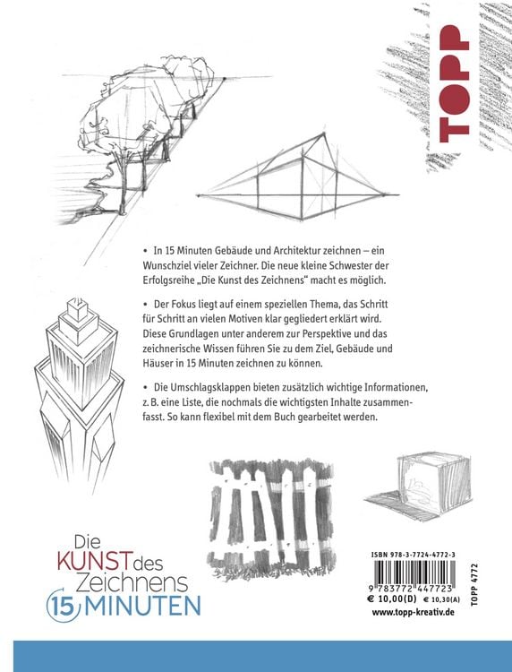 Produktbild: Die Kunst des Zeichnens 15 Minuten - Architektur