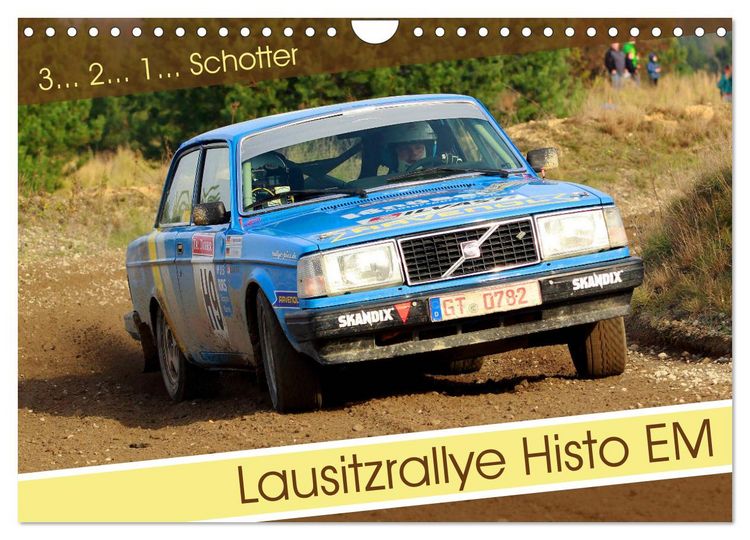 Produktbild: Lausitzrallye Histo EM (Wandkalender 2026 DIN A4 quer), CALVENDO Monatskalender