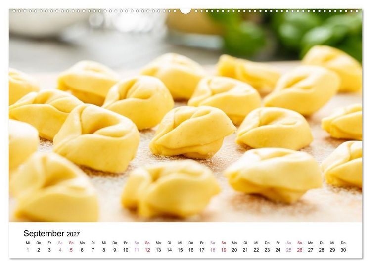 Produktbild: Zwischen Herd und Herz - Stimmungsvolle K&uuml;chenmomente f&uuml;r das ganze Jahr (hochwertiger Premium Wandkalender 2027 DIN A2 quer), Kunstdruck in Hochglanz