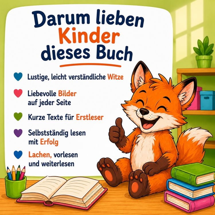 Produktbild: Witzebuch f&uuml;r Erstleser