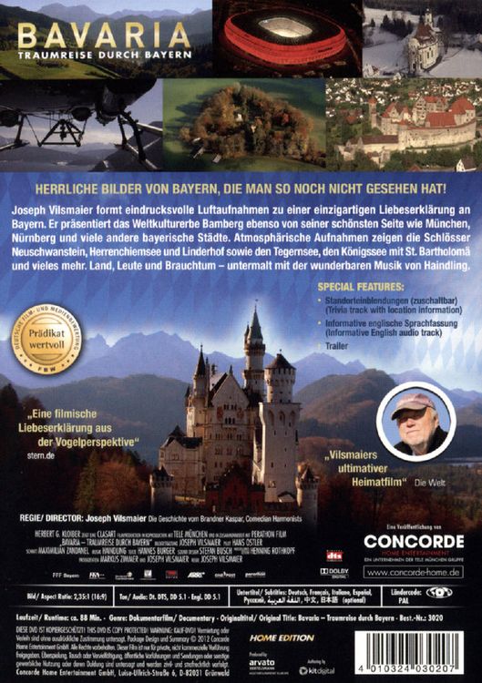 Produktbild: Bavaria - Traumreise durch Bayern