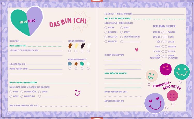 Produktbild: Freundebuch - Friends Forever