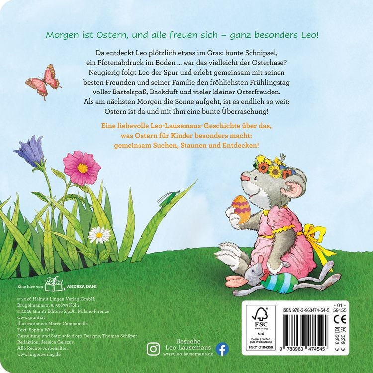 Produktbild: Leo Lausemaus und die Oster&uuml;berraschung