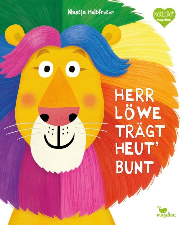 Produktbild: Herr L&ouml;we tr&auml;gt heut' bunt