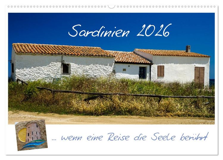 Produktbild: Sardinien ... wenn eine Reise die Seele ber&uuml;hrt (Wandkalender 2026 DIN A2 quer), CALVENDO Monatskalender