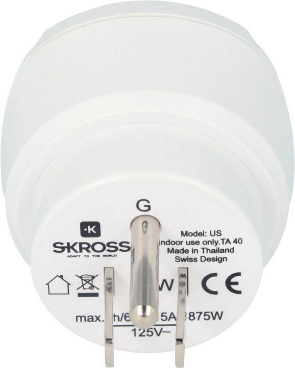 Produktbild: SKROSS Europe to USA Travel Adapter