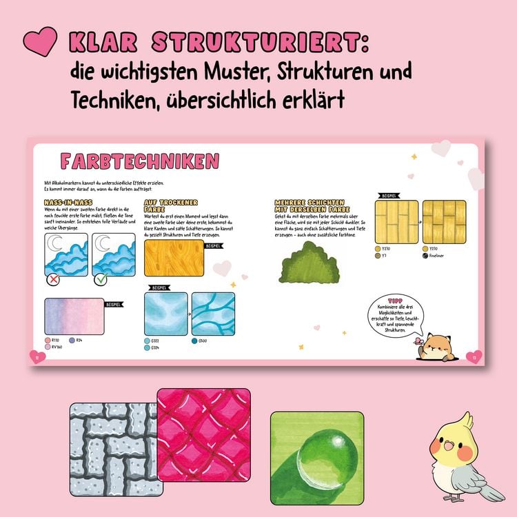 Produktbild: Ausmalen mit Alkoholmarkern - die Bibliothek
