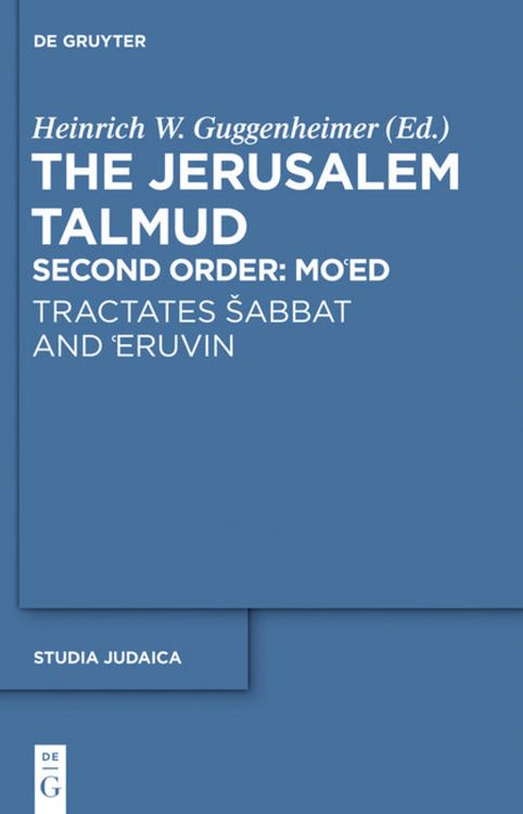 Produktbild: Tractates &Scaron;abbat and &lsquo;Eruvin
