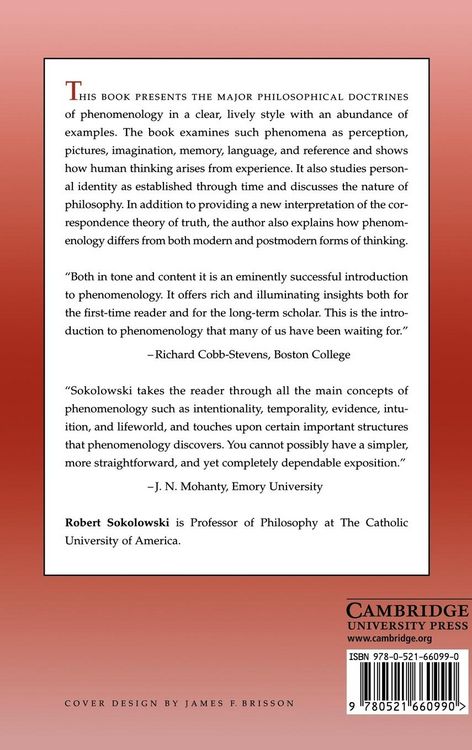 Produktbild: Introduction to Phenomenology